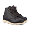 Red Wing Shoes 8849 6-inch Moc Toe - Black Prairie Leather 