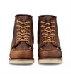 Red Wing Shoes Woman 3428 6-Inch Moc Toe - Copper Rough & Tough Leather