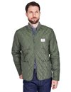 Resteröds - Quilted Zip Jacket - Army