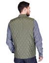 Resteröds - Quilted Zip Vest - Army