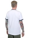 Resteröds - Retro Pocket Tee - White/Navy