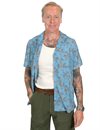 Reyn Spooner - Hawaii Recalls Pareo Camp Shirt - Adriatic Blue