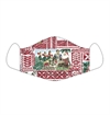Reyn Spooner - Hawaiian Christmas 2020 Aloha Mask - Tibetan Red