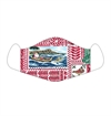 Reyn Spooner - Hawaiian Christmas 2020 Aloha Mask - Tibetan Red