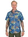 Reyn Spooner - Tiki Bars Tailored Shirt - Dress Blues