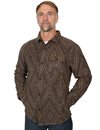 Roark - Andes Manawa Tapu Long Sleeve Flannel - Dark Brown