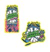 Santa Cruz - Claus Grabke Blacklight Lightups 78a Yellow Slime Balls - 60mm