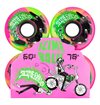 Santa Cruz - Jay Howell OG Slime Balls Skateboard Wheels Pink/Green Swirl 60MM /