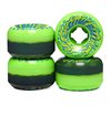 Santa Cruz - Slime Balls Double Take Vomit Mini Green/Black Skateboard Wheels 97