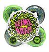 Santa Cruz - Slime Balls Double Take Vomit Mini Green/Black Skateboard Wheels 97