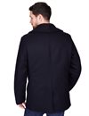 Schott NYC - Classic 32 Oz Melton Wool Navy Pea Coat