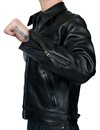 Simmons Bilt - Tail Gunner Horsehide Leather Jacket - Milan Black