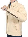 Simmons Bilt - Tail Gunner Horsehide Leather Jacket - Natural