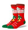 Stance - Elf Worlds Best Cup Of Coffee Crew Sock