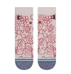 Stance - Handsy Classic Quarter Butter Blend Socks Off White