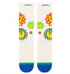 Stance - Happy Fields Crew Socks - Off-White