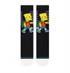 Stance - The Simpsons Troubled Crew Sock - Black