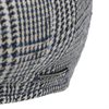 Stetson - 8 Panel Houndstooth Flat Cap - Blue