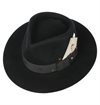 Stetson - Ace Of Hearts Fedora Wool Hat - Black