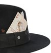 Stetson - Ace Of Hearts Fedora Wool Hat - Black