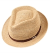 Stetson - Alpena Player Crochet Raffia Hat - Nature 