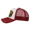 Stetson - American Heritage Trucker Cap - Bordeaux/White