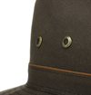 Stetson - Avasun Waxed Cotton Traveller Hat - Dark Brown