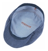 Stetson - Belfast Linen Summer Flat Cap - Light Blue