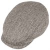 Stetson - Belfast Silk Flat Cap - Black-White