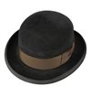 Stetson - Bowler Fur Felt Hat - Black