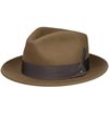 Stetson - Burdock Fedora Wool Hat - Brown