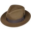 Stetson - Burdock Fedora Wool Hat - Brown