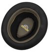 Stetson -  Check Band Player Wool Hat - Black