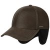 Stetson - Chevrette Cowhide Cap with Ear Flaps - Brown