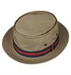 Stetson - Classic Band Pork Pie Cloth Hat - Beige