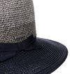 Stetson - Contrast Brim Toyo Straw Hat - Navy