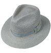 Stetson - Delvado Traveller Raffia Hat - Light Blue