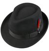 Stetson - Elkader Trilby Felt Hat - Black