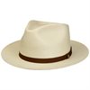Stetson - Fallkirk Fedora Toyo Straw Hat - White