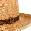 Stetson - Gambler Raffia Straw Hat - Nature
