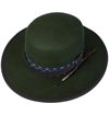 Stetson - Harrietsfield Open Crown Wool Hat - Dark Green