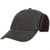 Stetson - Herringbone Cap with Ear Flaps - Grey