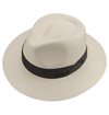 Stetson - Jefferson Bleached Panama Hat - Cream White