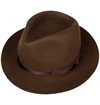 Stetson - Kirkhill Beaver Fedora Fur Felt Hat - Brown