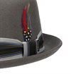 Stetson - Lancover Diamond Wool Hat - Grey
