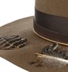 Stetson - Linto High Crown Fur Felt Hat - Brown