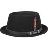 Stetson - Pennsylvania Pork Pie Hat - Black