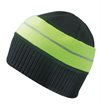 Stetson - Reflective Band Merino Wool Runners Beanie - Charcoal