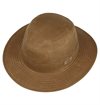 Stetson - Vintage Wax Traveller Cotton Hat - Brown