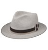 Stetson - West Bend Fedora Fur Felt Hat - Grey-mottled